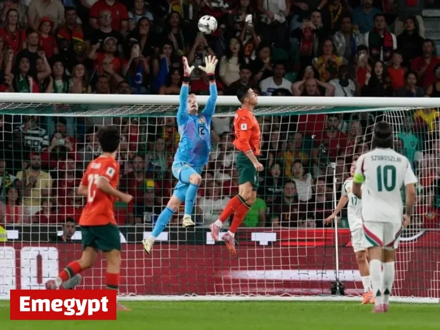 Ronaldo Scores Twice as Hungary Holds Portugal to a Draw