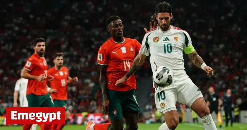Futbol Thriller: Szoboszai Dominik’s Last-Minute Goal Secures Draw for Hungary in Portugal