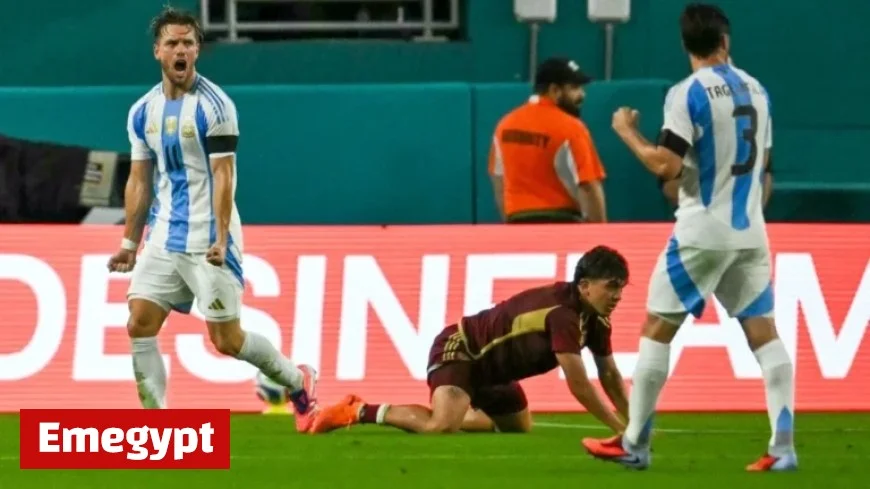 Lo Celso’s Decisive Goal Leads Argentina to Victory Over Venezuela in Miami