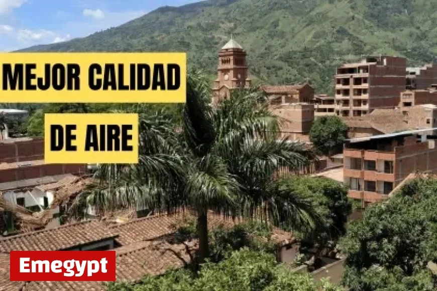 Discover the Colombian Town with the Best Air Quality According to AI