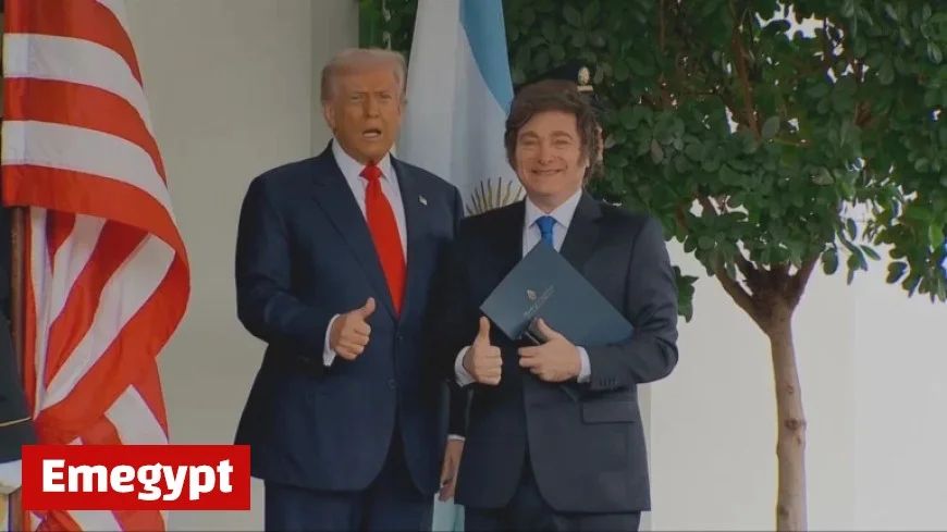 Milei Meets Trump at White House as $20 Billion US Bailout Talks Intensify