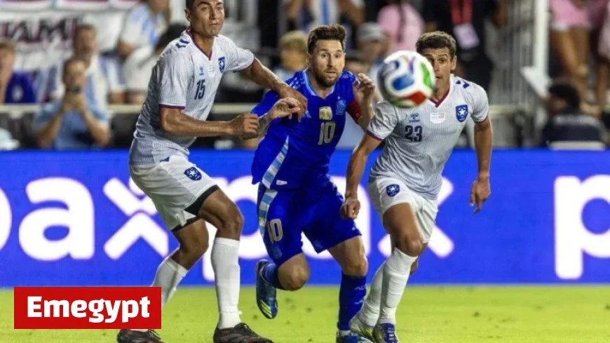 Messi Shines as Argentina Dominates Puerto Rico with Early 3-0 Lead in Fort Lauderdale