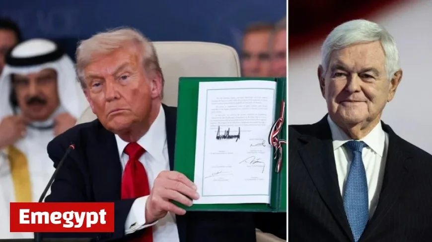 Newt Gingrich Applauds Trump’s Magical Diplomacy Leading to Historic Middle East Peace Accord