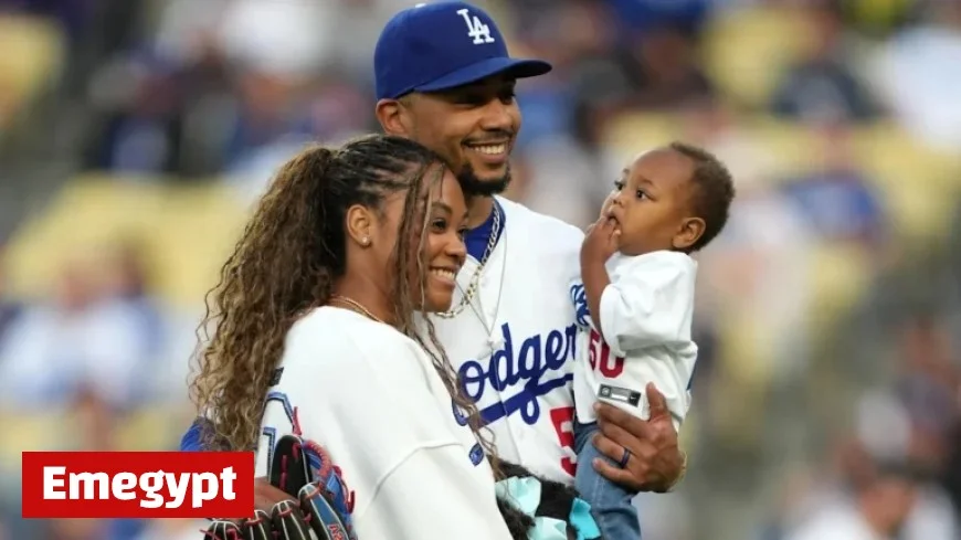Brianna Betts Rocks Trendy Dodgers Denim Outfit with LA WAGs for Game 2