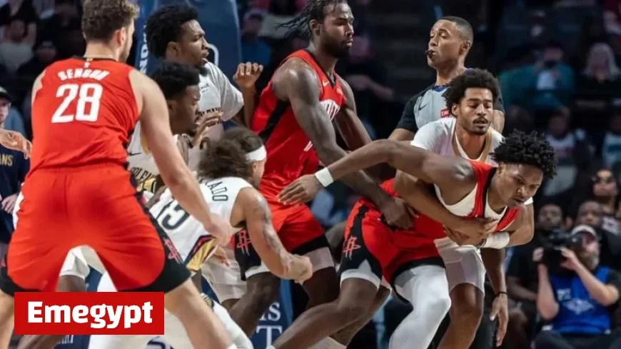 NBA Update: Amen Thompson and Jose Alvarado Channel WWE Energy in Intense Rockets vs Pelicans Matchup