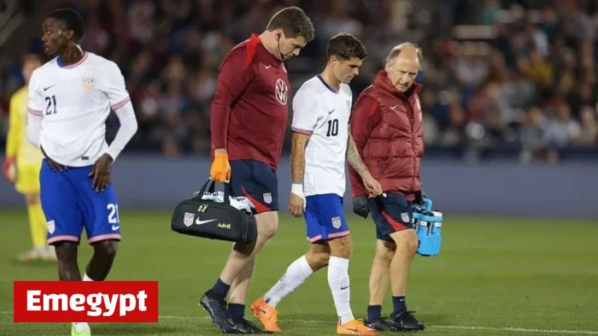 Pulisic Exits Early from Friendly Match Against Australia