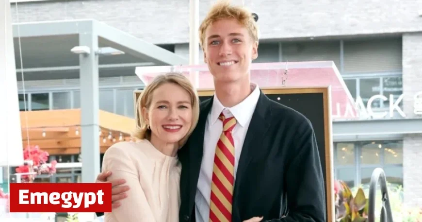 Naomi Watts Celebrates Walk of Fame Honor with Son Sasha by Her Side