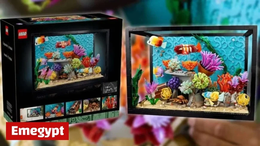 Stunning Lego Aquarium Diorama Unveiled for Enthusiasts Ready to Invest $480