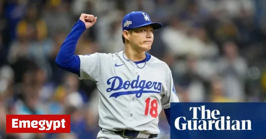 Yamamoto’s Stellar Three-Hitter Propels Dodgers to 2-0 Lead Against Brewers in NLCS