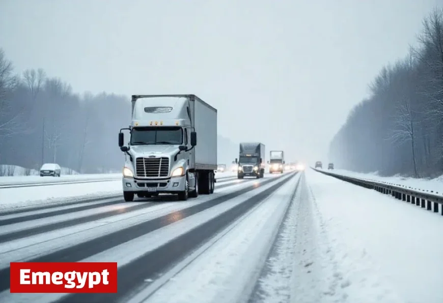 Record Snowstorm Hits High-Elevation Areas in California and Nevada Causing Severe US Travel Crisis and Deteriorating Road Conditions