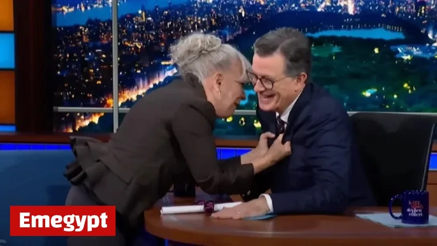 Bette Midler Embraces Emotions Singing a ‘Lord of the Rings’ Twist on ‘Wind Beneath My Wings’ for Colbert Farewell Video
