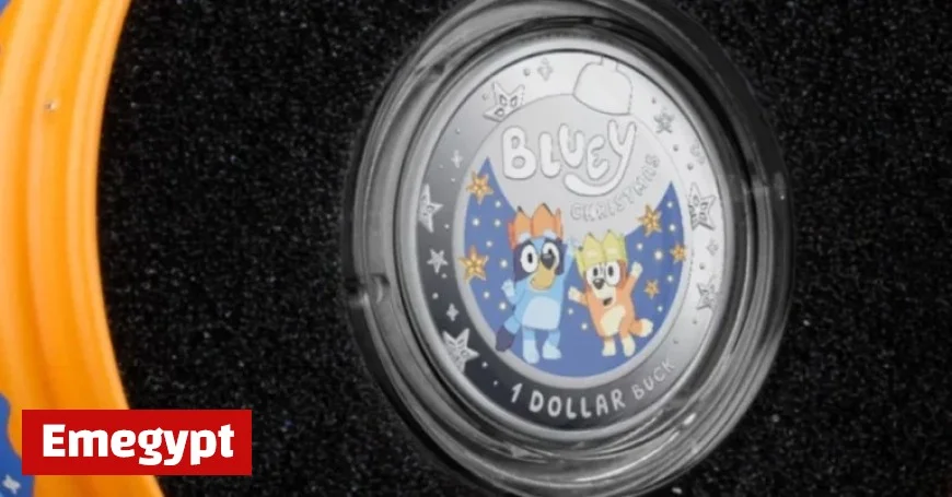 Bluey Celebrates the Holidays with Exclusive Christmas Coin Collection Release
