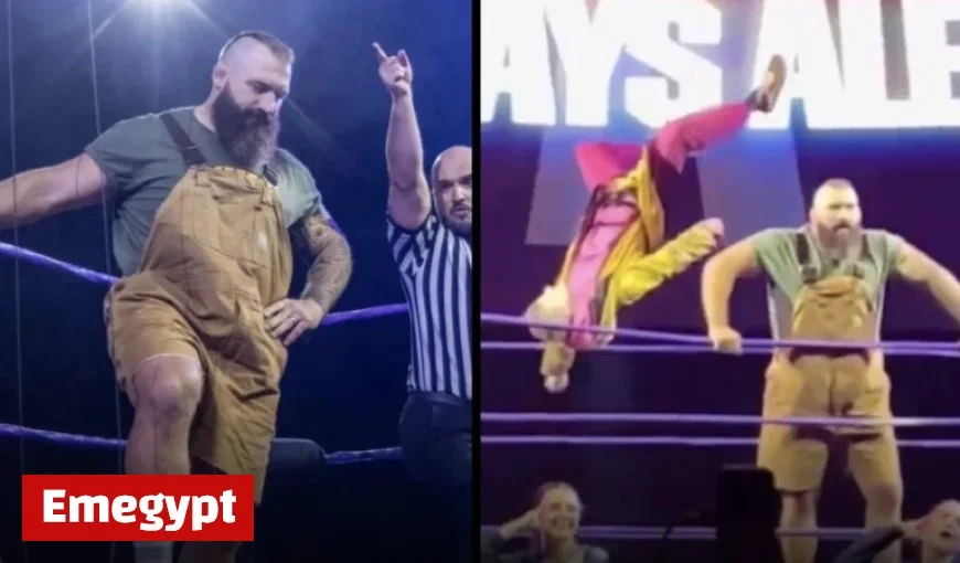 Watch Joe Marler’s Wrestling Debut as He Knocks Out Comedian James Acaster