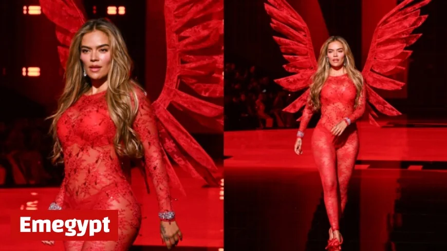 Karol G Showcases Stunning Bombshell Hair at Victoria’s Secret Fashion Show 2025