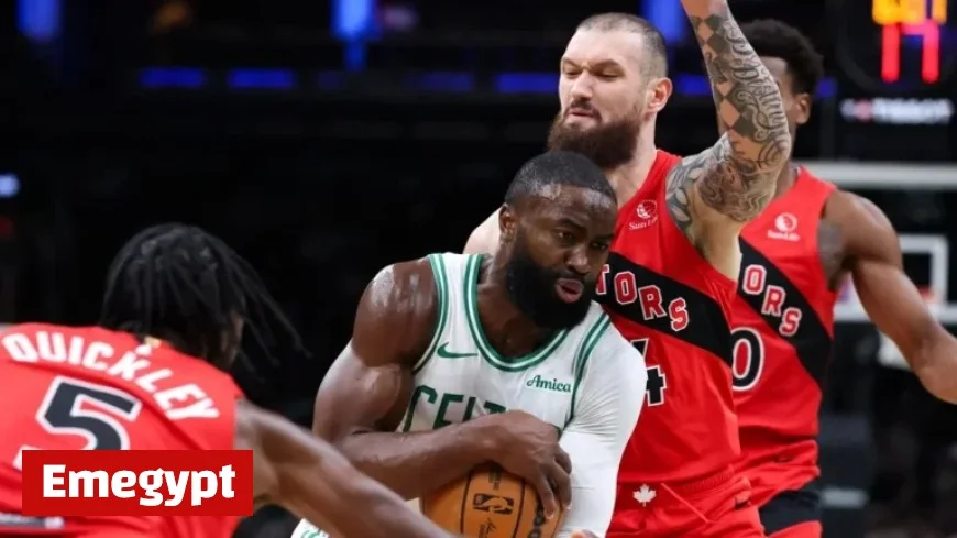 Jaylen Brown Suffers Hamstring Tightness Exits Boston Celtics Preseason Game Against Raptors