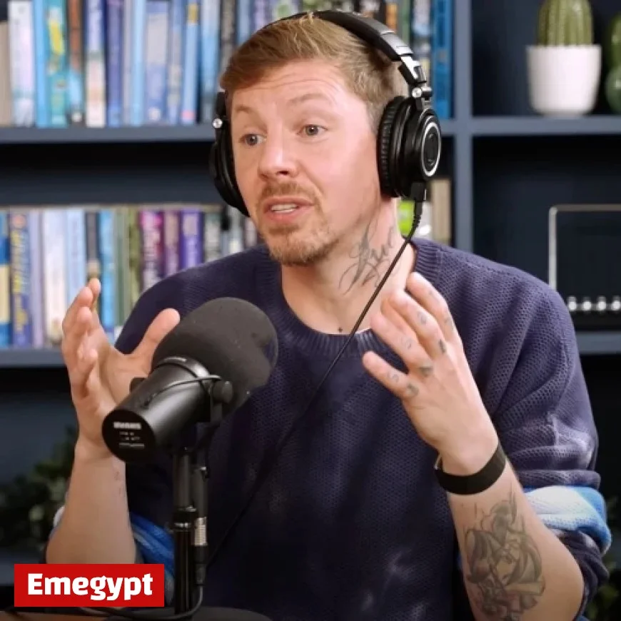 Professor Green Opens Up About Feeling Uncomfortable for 40 Years in His Life Journey