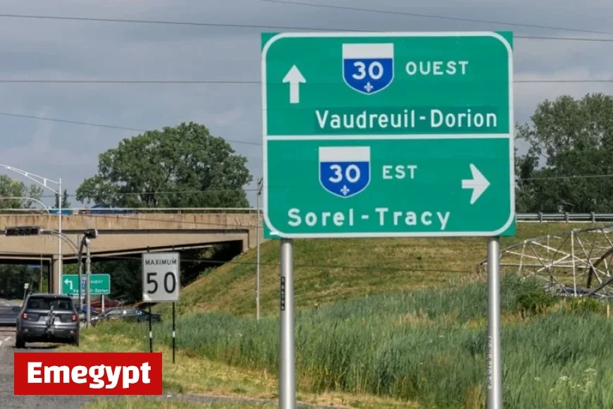 Traffic Jams and Lane Closures Cause Challenges on A30 in Longueuil Friday