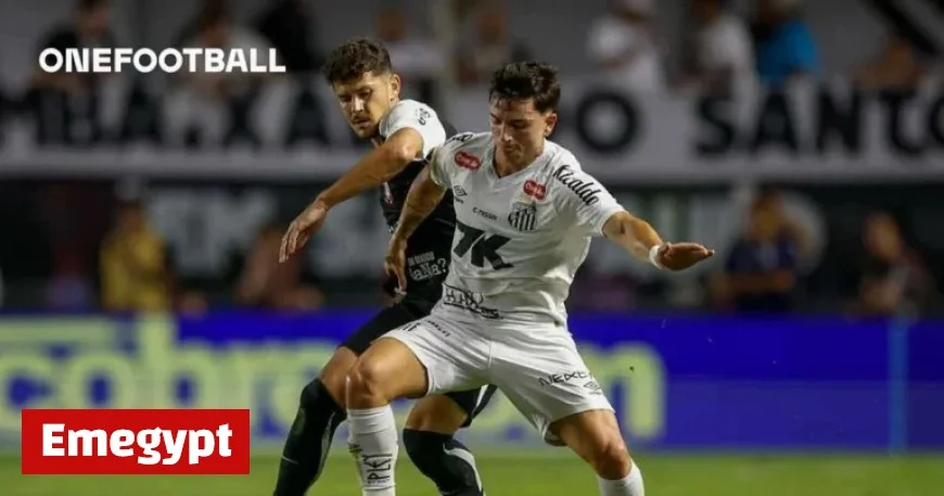 Neymar Celebrates as Santos Triumphs Over Corinthians Moving Away from Relegation Zone