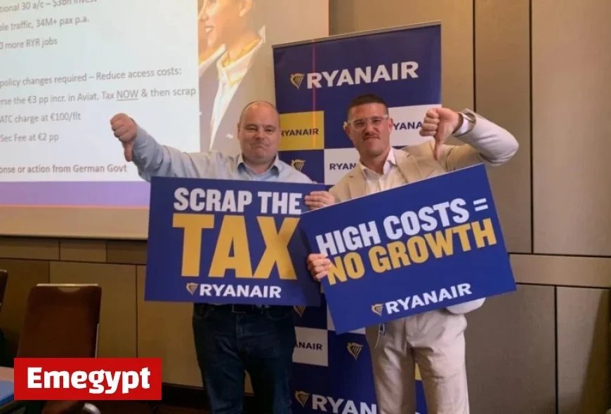 Ryanair Reduces 800,000 Seats and Cancels 24 Routes This Winter as German Government Fails to Lower High Access Costs