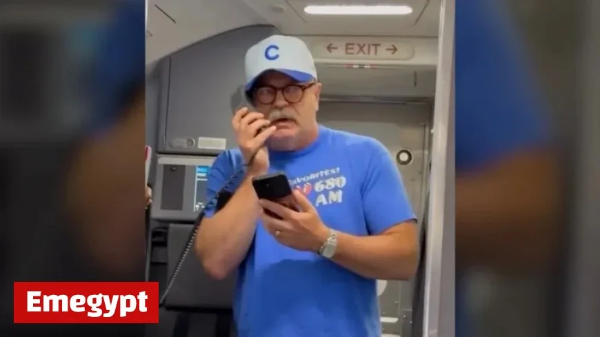 Nick Offerman surprises Parks and Recreation co-star Jim O’Heir with prank during flight to Indianapolis