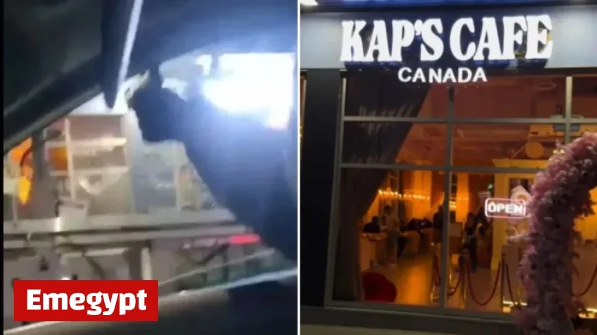 Video Footage Captures Gunfire Eruption at Comedian Kapil Sharma’s Canadian Cafe Once More