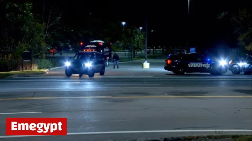 Officials launch search for suspect in Jefferson Road post office parking lot shooting