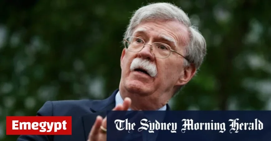 Former Trump National Security Adviser John Bolton Faces Indictment