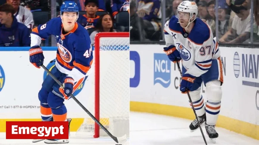 Schaefer vs McDavid Clash as Islanders Welcome Oilers in NHL Showdown