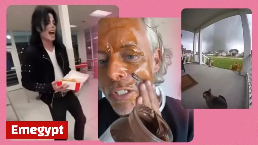 François Lambert Covered in Nutella Why AI Videos Are Flooding TikTok and Instagram