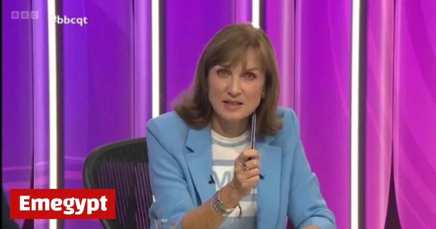 Fiona Bruce Intervenes in Heated Housing Debate on Question Time Declaring It a Complete Waste of Time