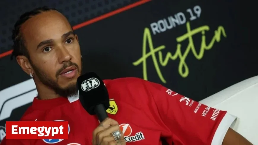 Lewis Hamilton Calls Ferrari’s Potential Interest in Christian Horner as Future Boss a Distraction at US Grand Prix