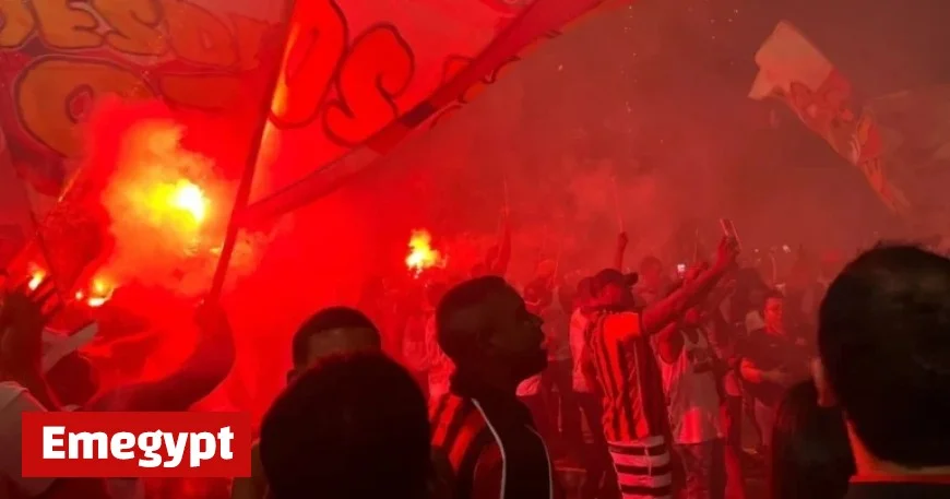 Video: Vitória Fans Create ‘Red-and-Black Corridor’ Ahead of Game Against Bahia