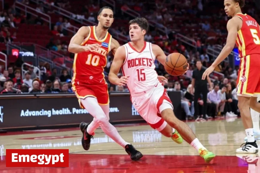 Rockets 2025-2026 NBA season spotlight Reed Sheppard player preview