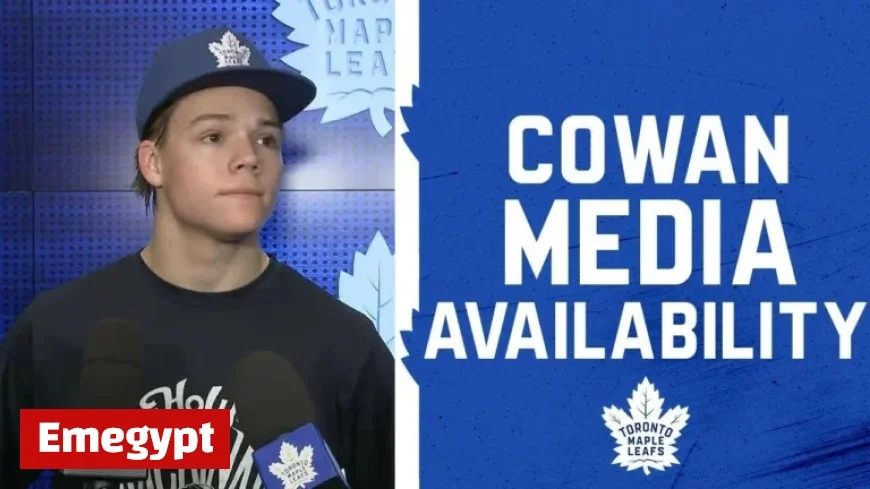 Easton Cowan Prepares for Showdown Against New York Rangers on October 16 2025