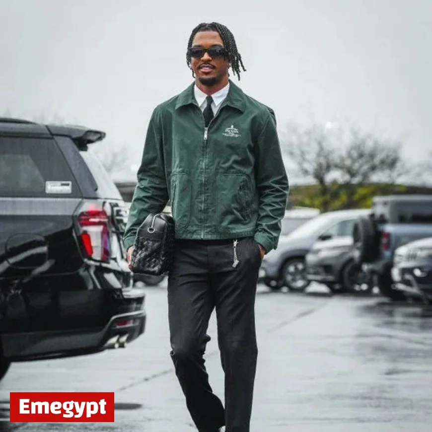 Top NFL Week 6 Arrivals Highlighted by Jayden Daniels’ MNF Style