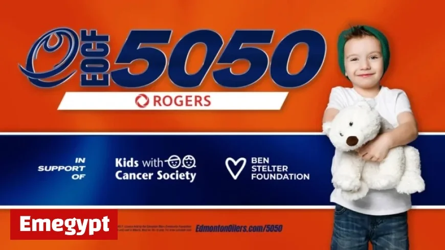 Oilers 50/50 Fundraiser Aids Kids and Families Battling Cancer