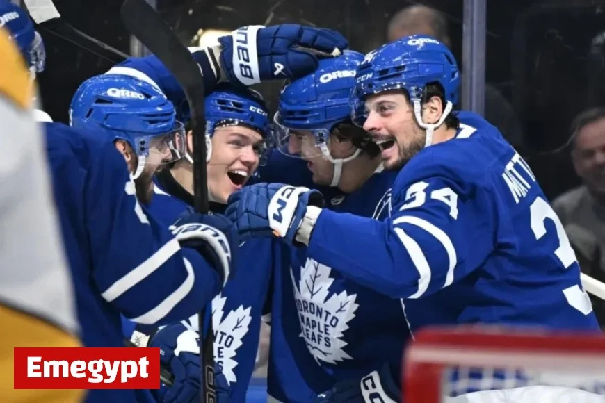 Auston Matthews and Max Domi Pull Classic Prank on Leafs Rookie Easton Cowan