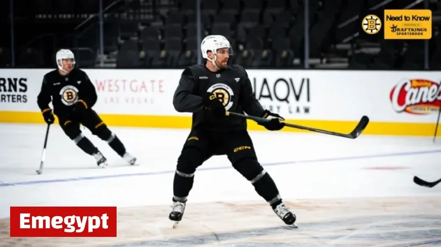 Essential Details: Boston Bruins Face Off Against Golden Knights