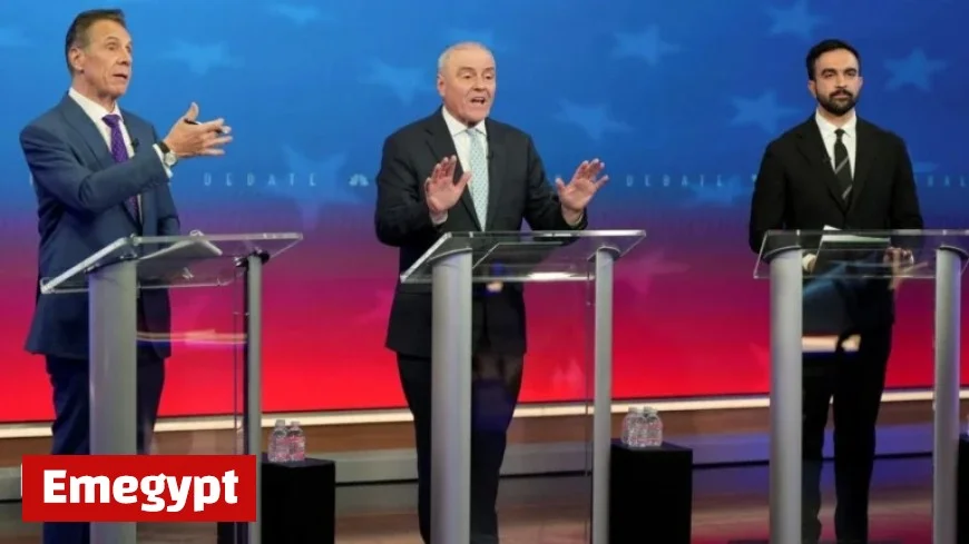 Mamdani Cuomo and Sliwa Clash Over Housing Issues City Noise and Trump