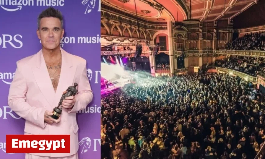 Robbie Williams set to dazzle Liverpool with exclusive new album launch show