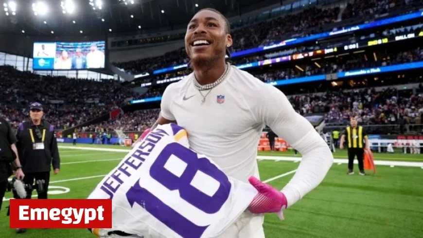 Justin Jefferson pulls off epic prank as photographer on Vikings GM Kwesi Adofo-Mensah