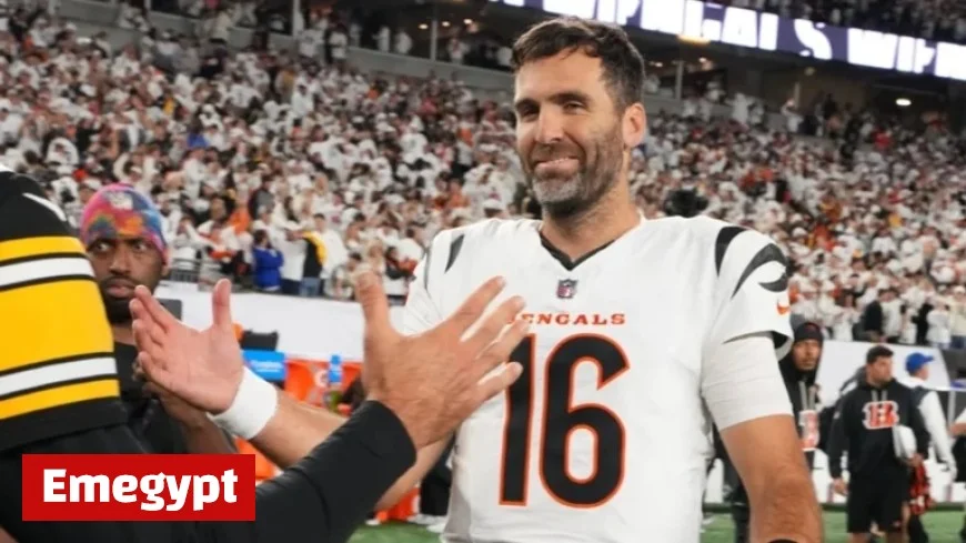 Joe Flacco Leads Cincinnati Bengals to Victory Over Aaron Rodgers’ Pittsburgh Steelers in Clash of Veteran Quarterbacks