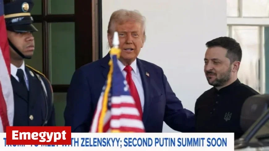 Video Trump to Host Zelenskyy at White House for Key Discussions with Tomahawks and Putin Call on Agenda