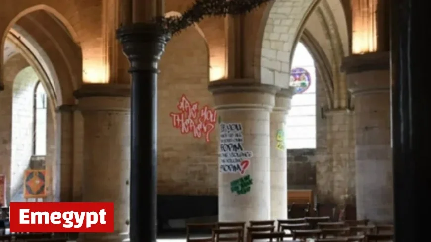 JD Vance Comments Ignite Praise for Canterbury Cathedral Graffiti Art