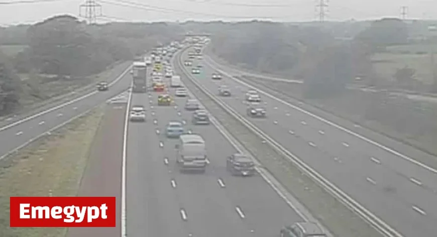 M6 Traffic Chaos Causes 90 Minute Delays Following Two-Car Crash