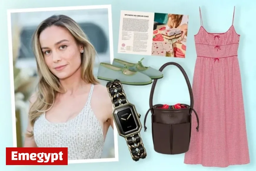 Brie Larson Reveals Her New Cookbook and Top Fall Fashion Picks