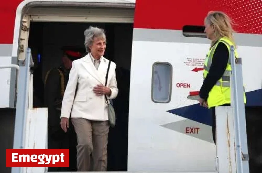 Duchess of Gloucester Arrives in Bermuda Watch Her Grand Entrance Here