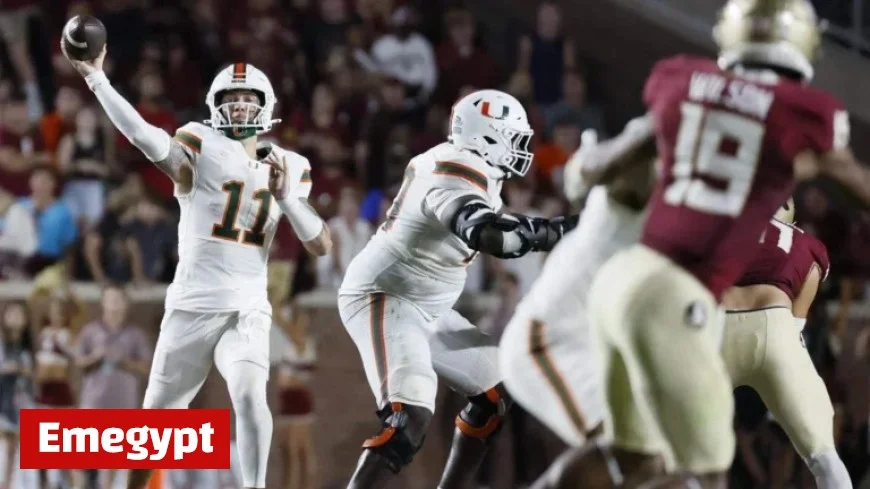 Miami Hurricanes Poised for Success as They Host Louisville