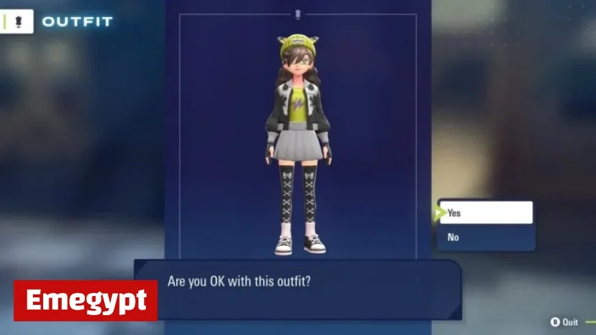 Steps to Customize Clothes and Glasses in Pokemon Legends Z-A