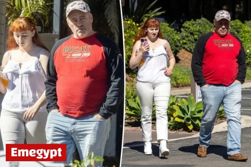 Matt LeBlanc and daughter Marina 21 spotted during exclusive family outing in California